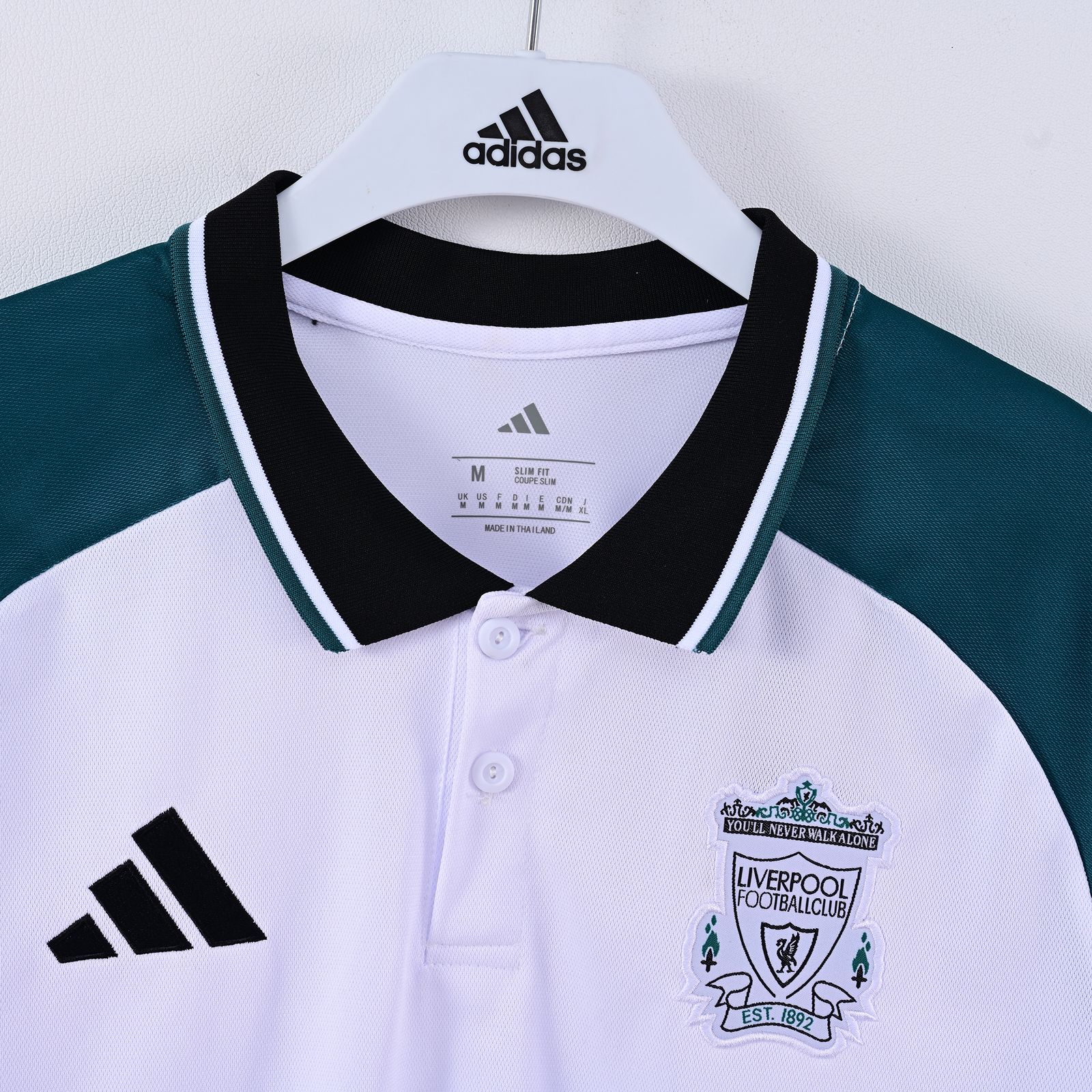 Liverpool FC 1995-1996 style throwback polo shirt view 3