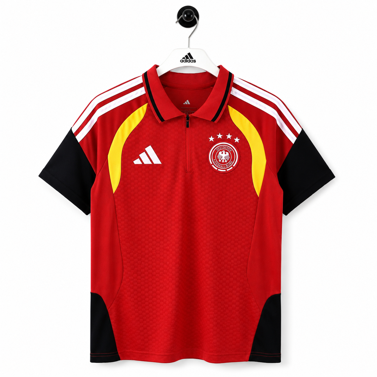 Germany Retro Polo T-Shirt – Red