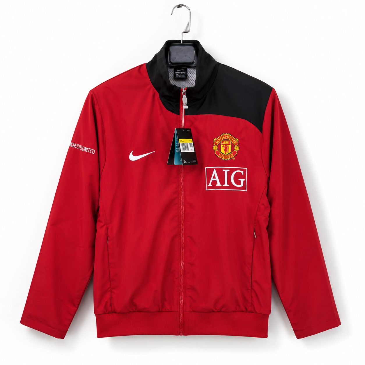 Manchester United Retro AIG Windbreaker Jacket
