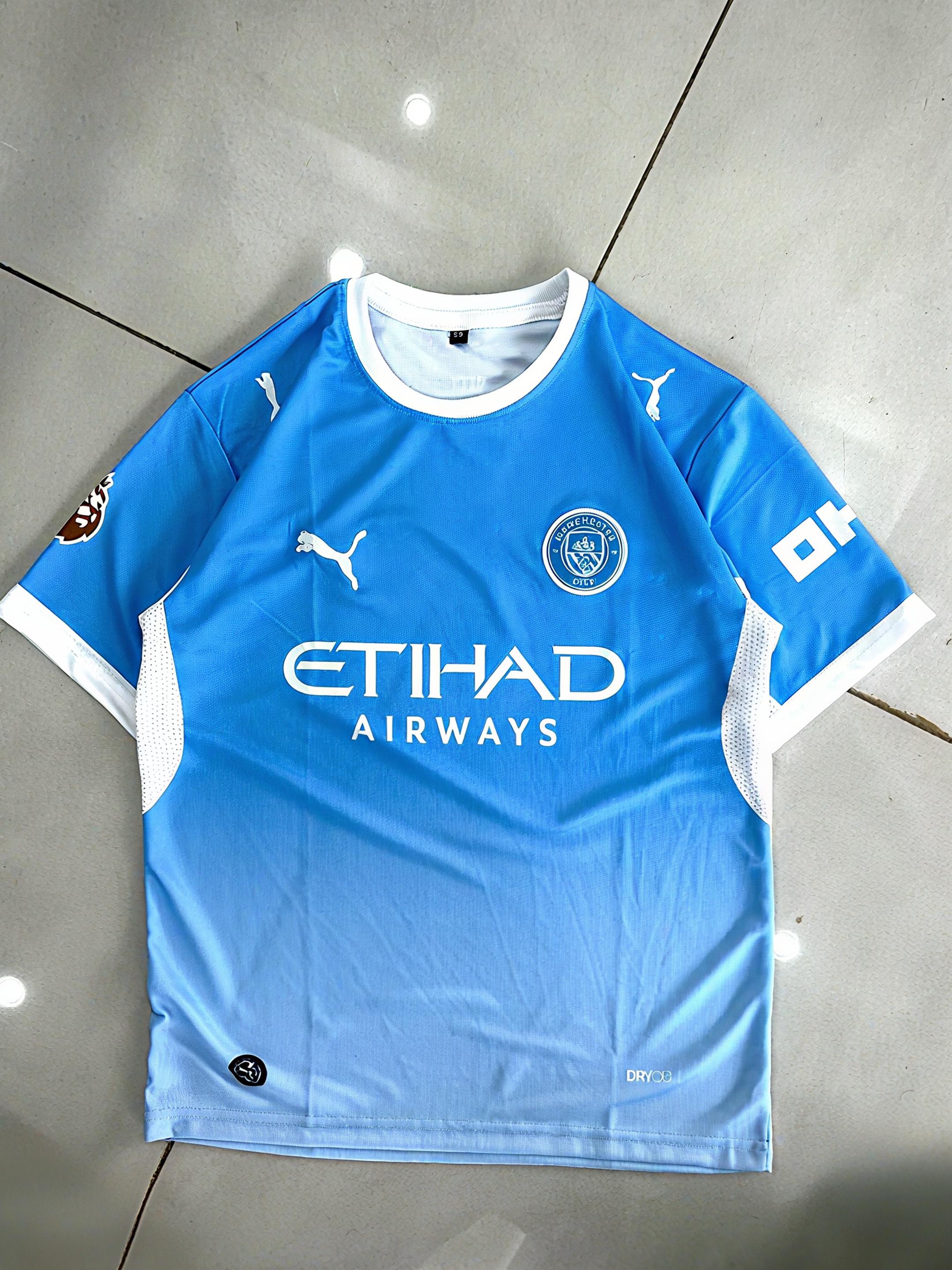 MANCHESTER CITY 2026-27 HOME HAALAND (EMBROIDERY LOGOS)