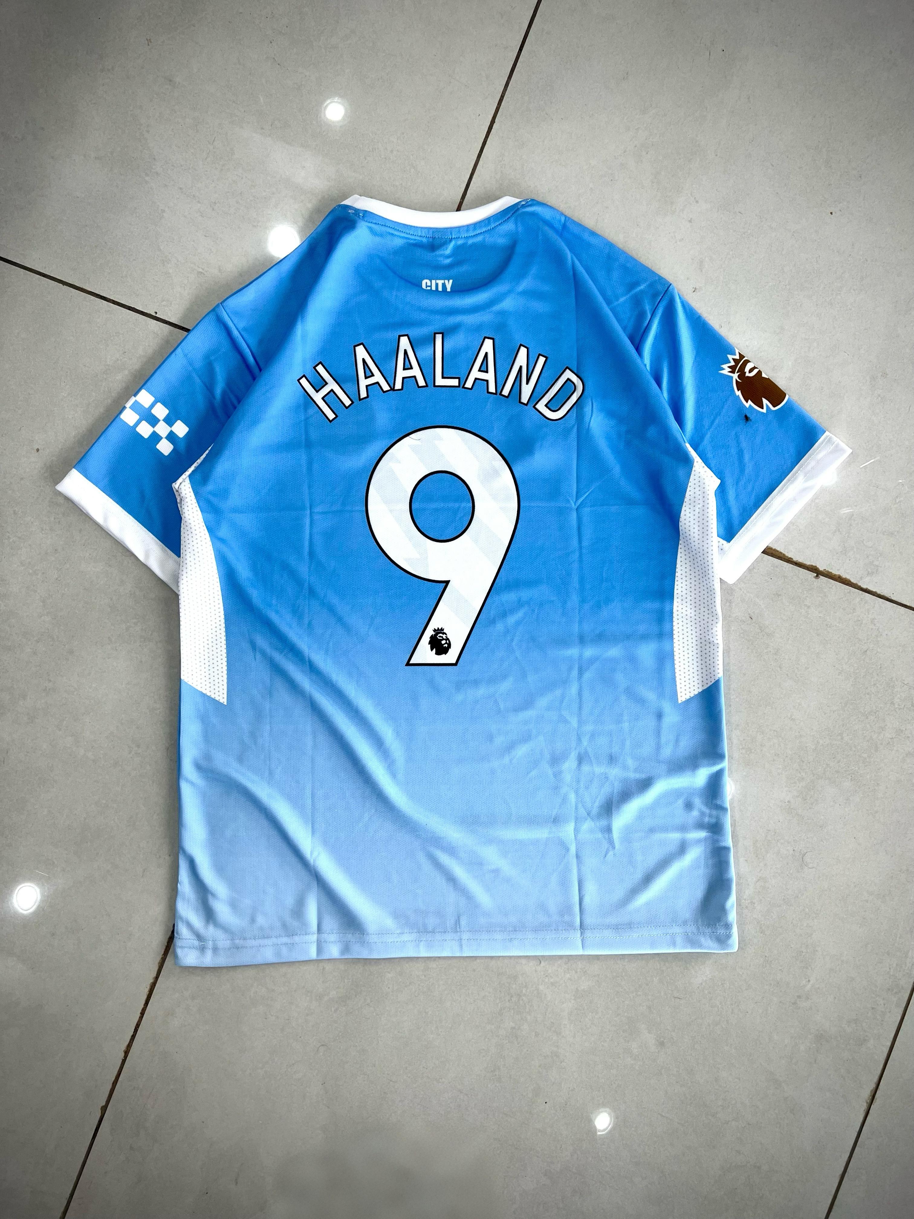 MANCHESTER CITY 2026-27 HOME HAALAND (EMBROIDERY LOGOS) view 3