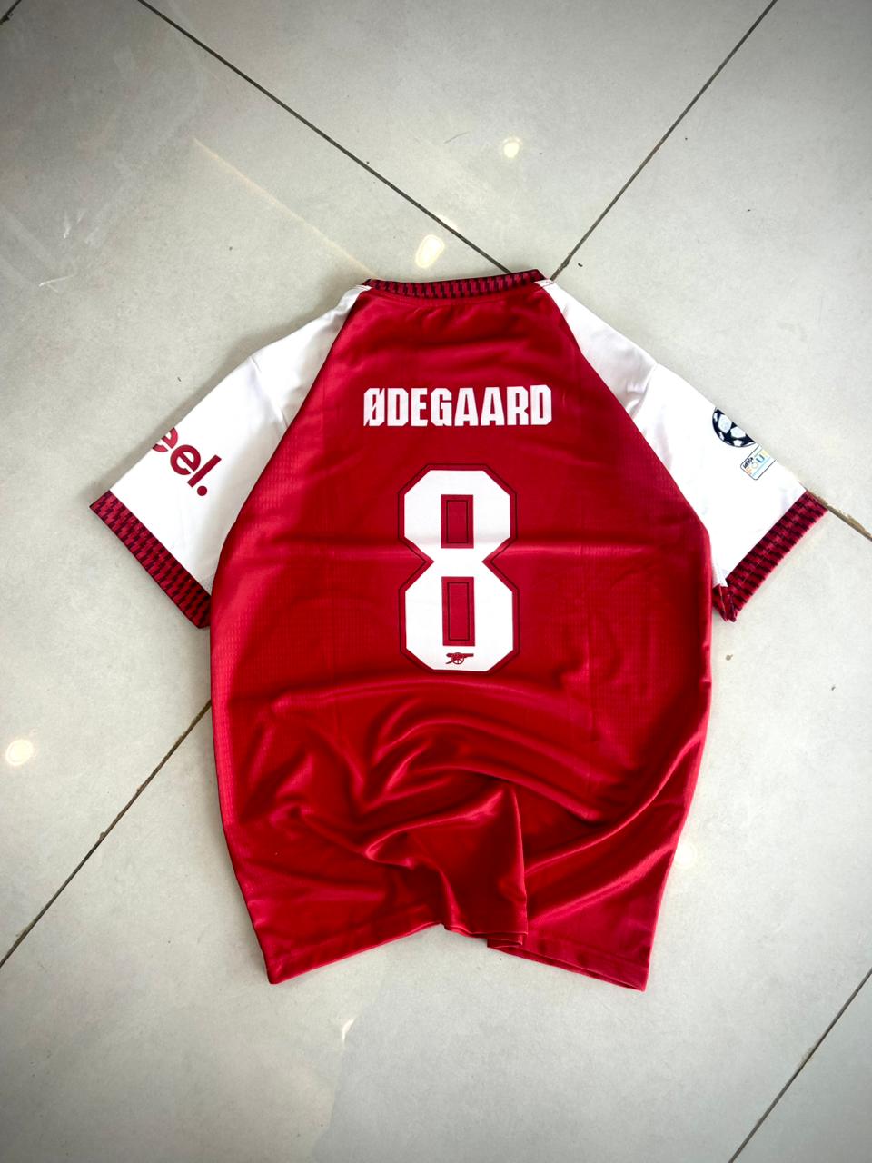 ARSENAL HOME  2026-27   ODEGAARD (EMBROIDERY LOGOS) view 3