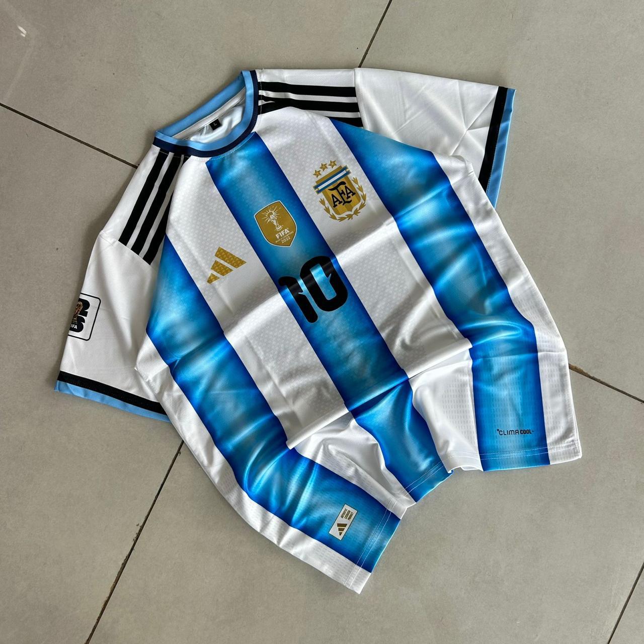 ARGENTINA 2025-26 HOME MESSI (EMBROIDERY LOGOS) view 3