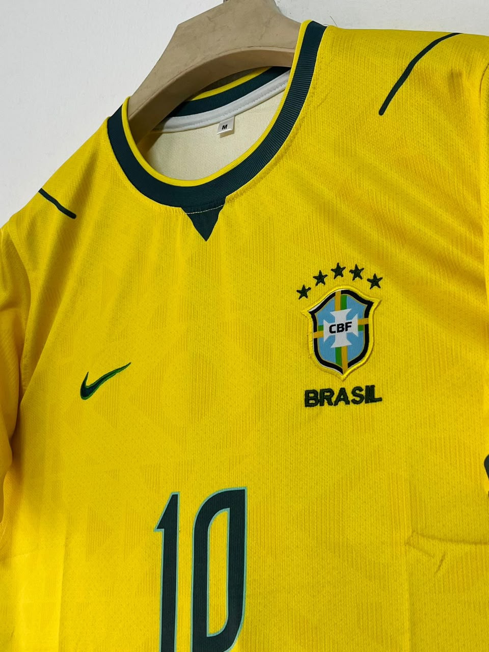 BRAZIL 2025-26 HOME NEYMAR JR (EMBROIDERY LOGOS) view 2