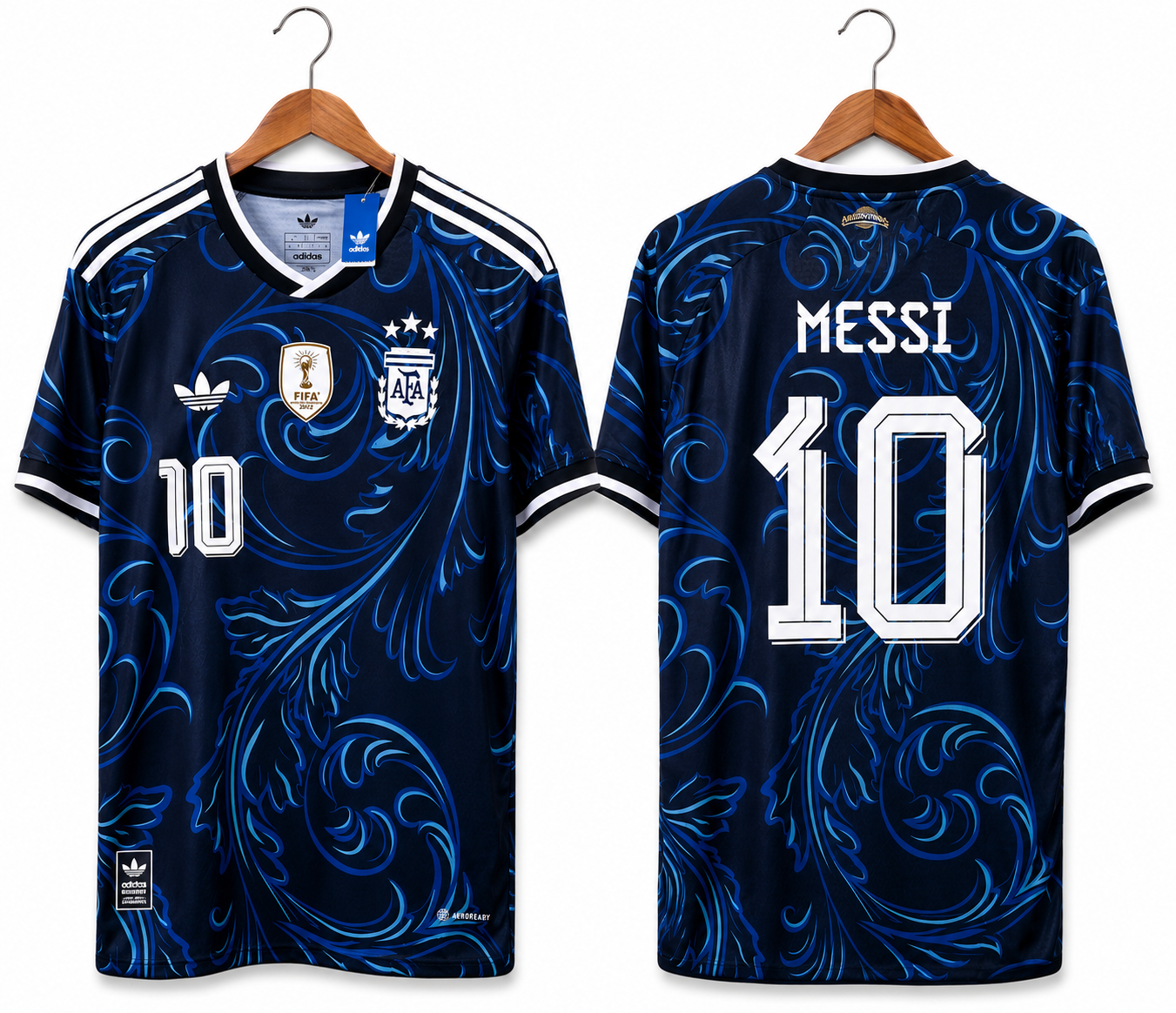 Argentina Away 2006 World Cup – Messi #10 Playerversion