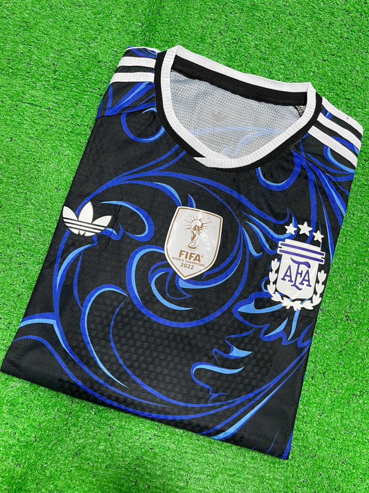  Argentina 26 Away Jersey - Black Playerversion  view 2