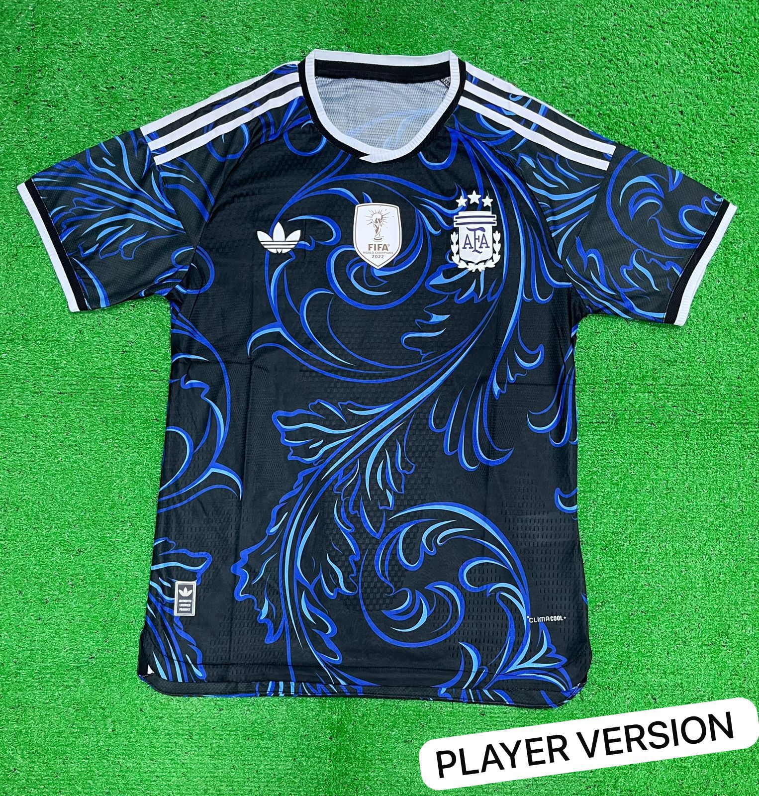  Argentina 26 Away Jersey - Black Playerversion  view 3