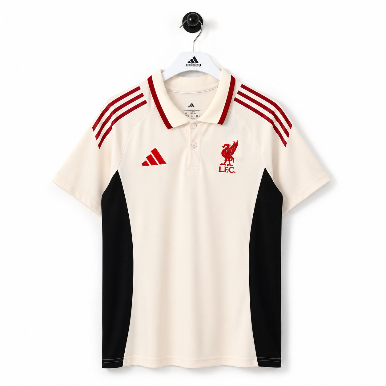 Liverpool FC Cream Travel Polo Shirt 
