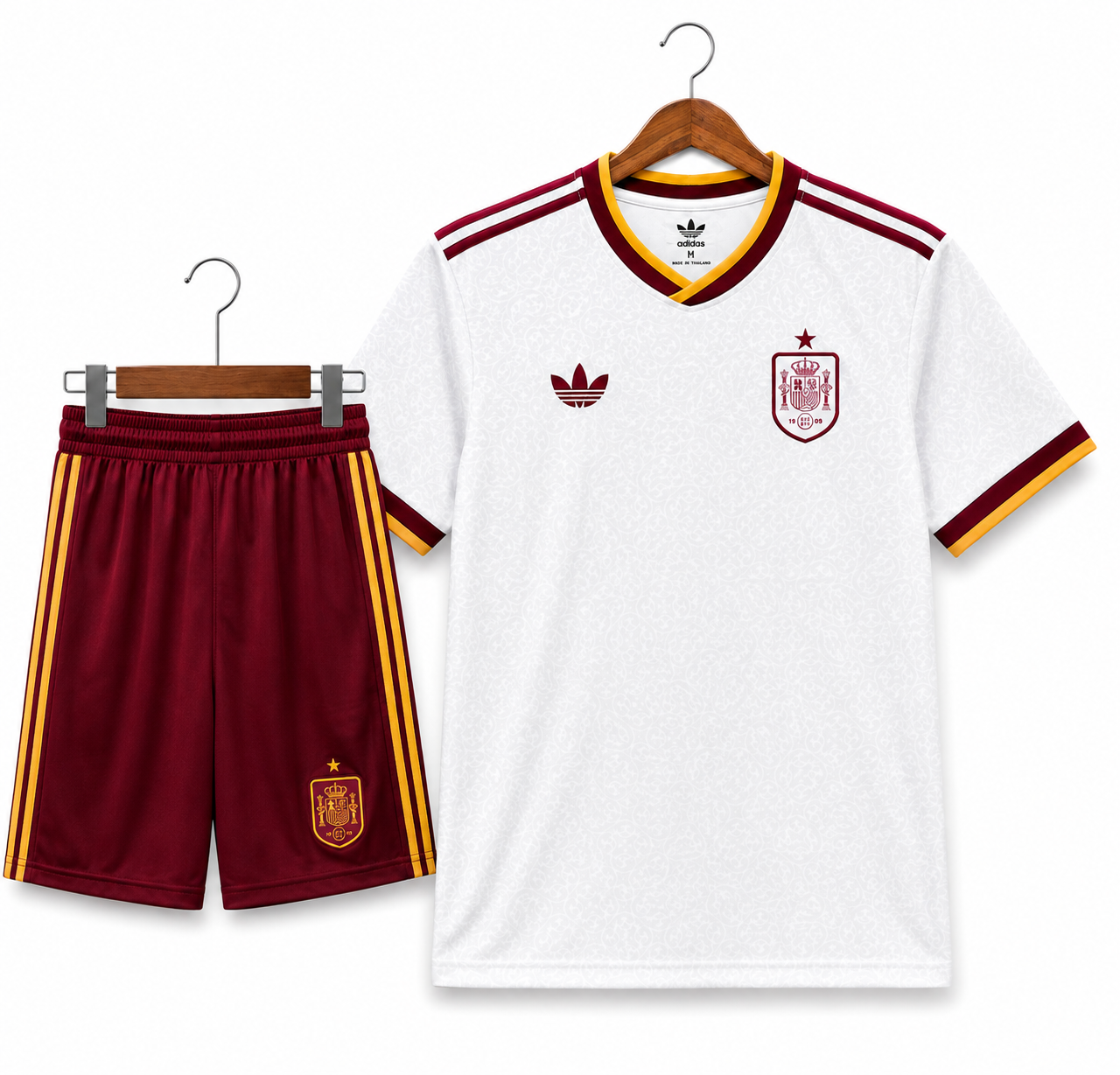 Spain Away Jersey Set