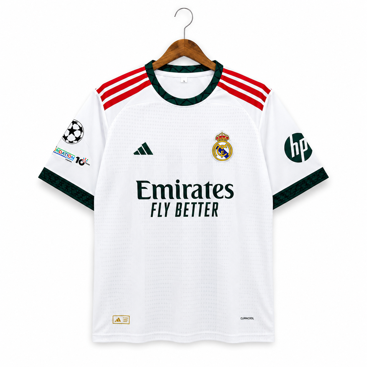 REAL MADRID 2026-27 HOME MBAPPE (EMBROIDERY LOGOS)