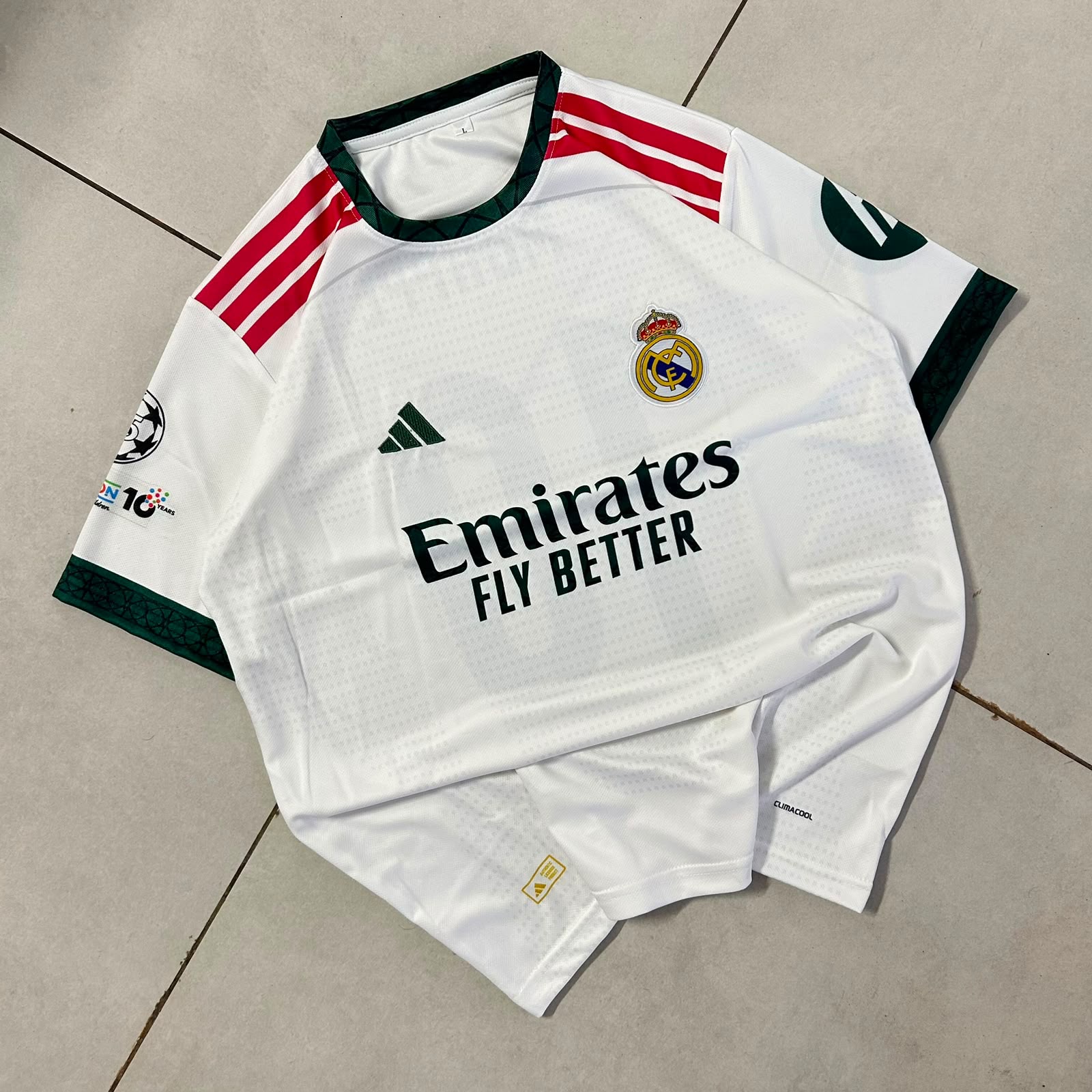REAL MADRID 2026-27 HOME MBAPPE (EMBROIDERY LOGOS) view 2