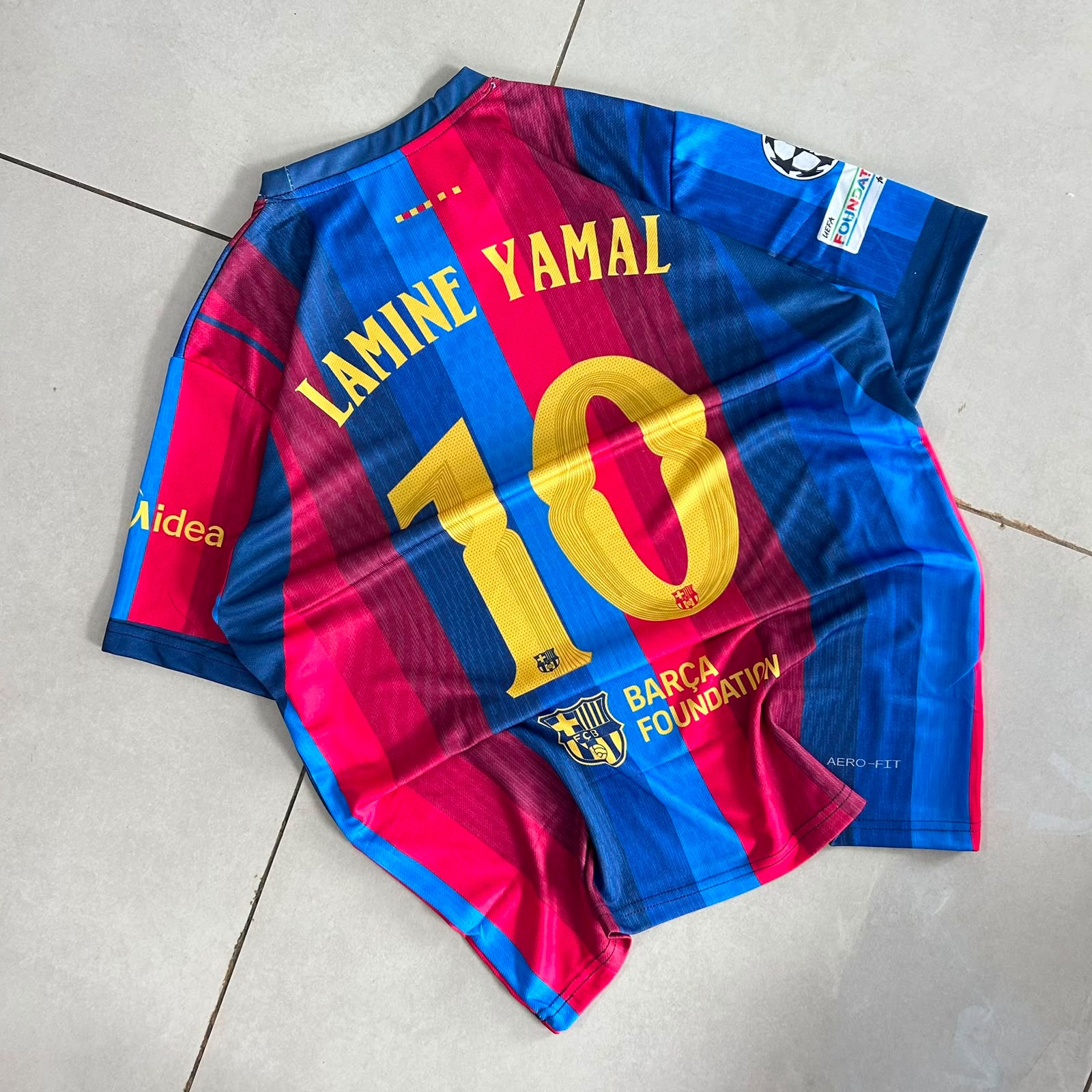 BARCELONA 2026-27 HOME LAMINE YAMAL view 3