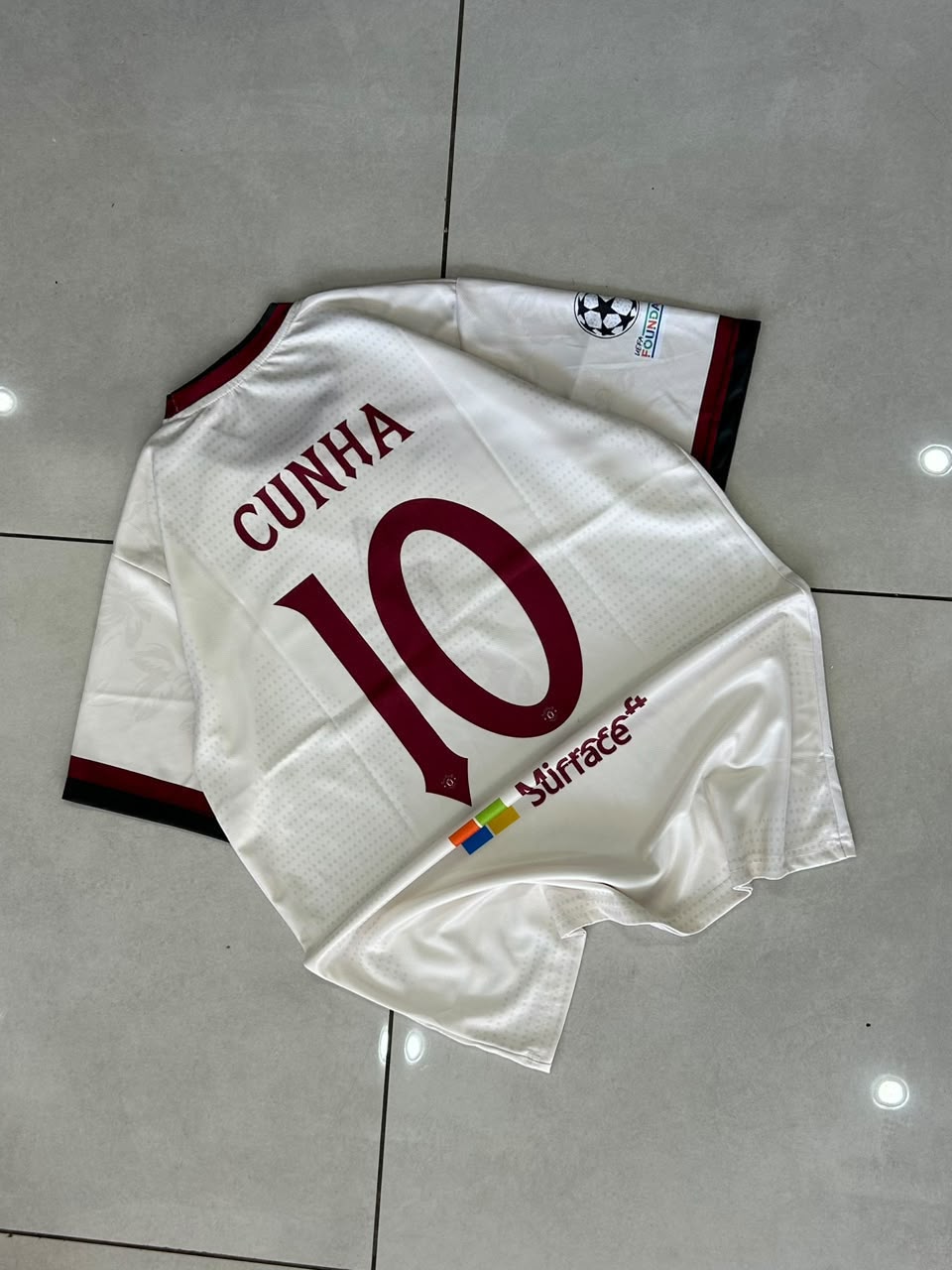 MANCHESTER UNITED THIRD JERSEY 2026/27 CUNHA – EMBROIDERY view 5