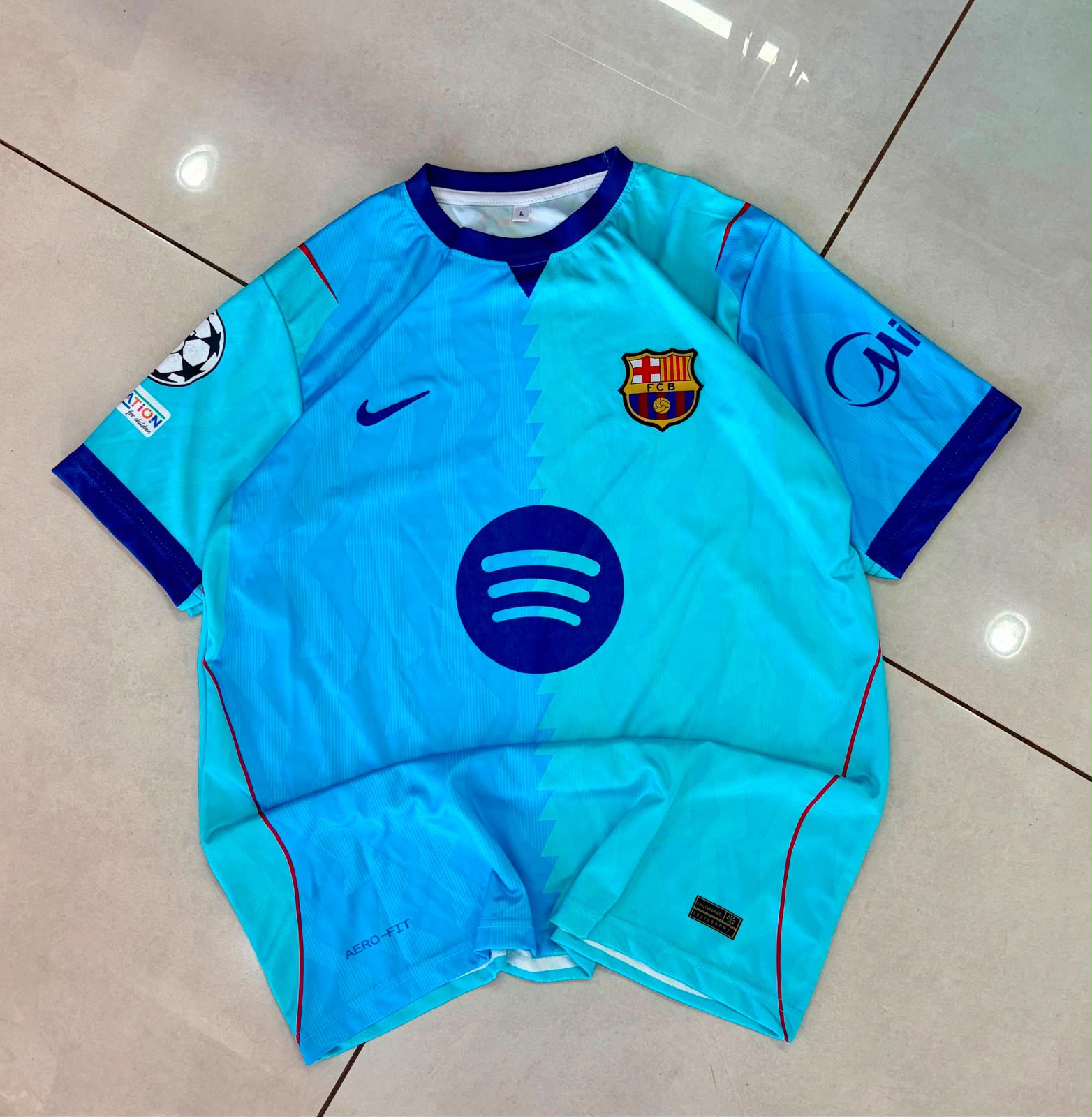 FC BARCELONA THIRD JERSEY 2026-27 LAMINE YAMAL – EMBROIDERY view 2