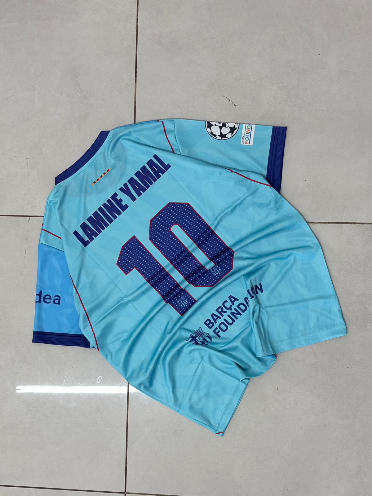 FC BARCELONA THIRD JERSEY 2026-27 LAMINE YAMAL – EMBROIDERY view 5